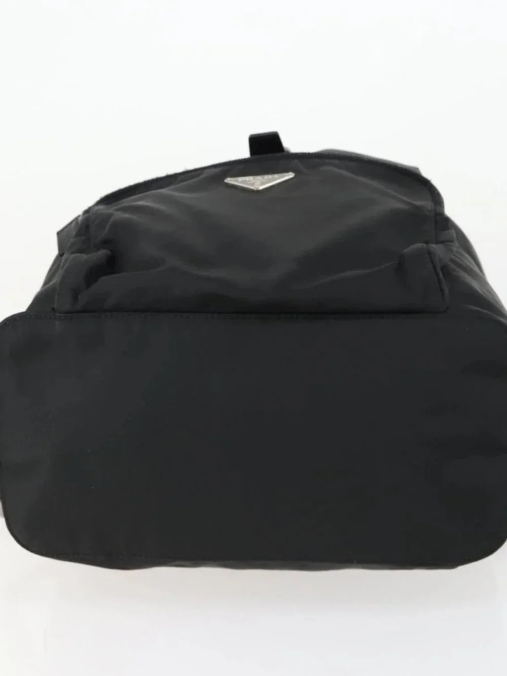 PRADA Backpack Nylon Black Silver Auth 156118 - Picture 7 of 16